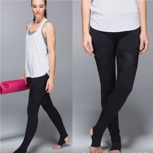 Lululemon wunder under cire wrap legging stir up
